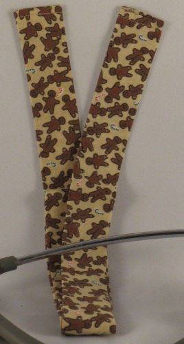 Christmas stethoscope cover classic country prints gingerbread men candy canes for sale
