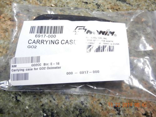 Nonin GO2 pulse ox factory carrying case