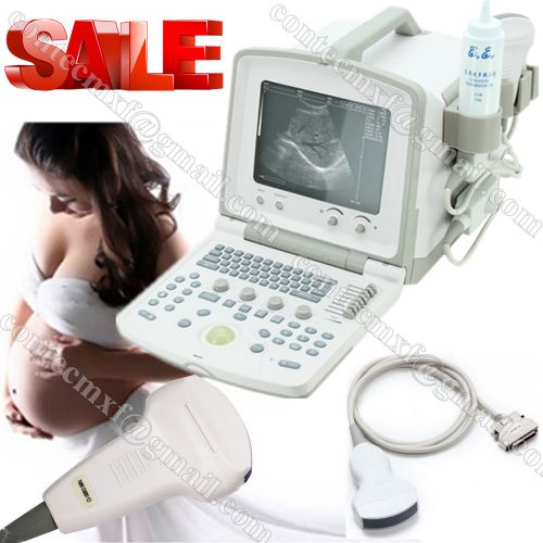 Ce passed cms600b2 portable ultrasound diagnostic scanner system,convex,warranty for sale