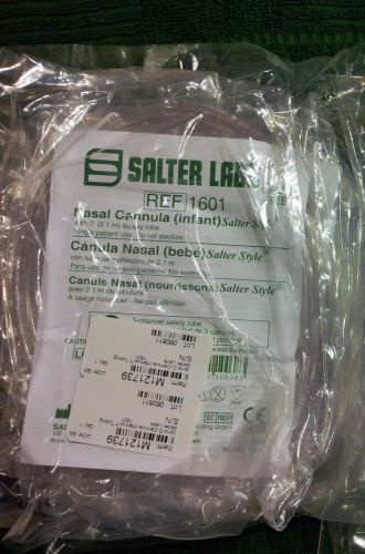 Salter Labs REF 1601 Nasal Cannula (Infant), Salter Style (Lot of 5)