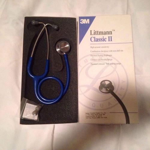 3m Littmann Classic II Stethoscope Blue