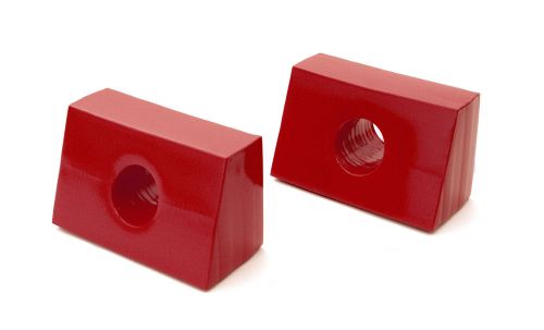 Red Replacement Pillows For rescue spineboards Head Immobilizers, one pair