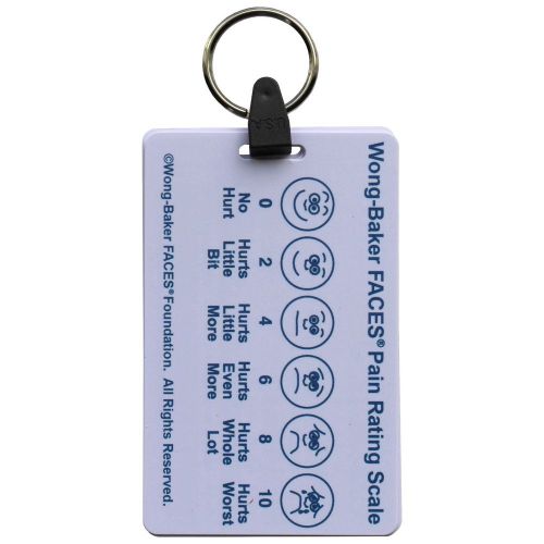 5 Card Pediatic Keychain Badge ID Card Set Pocket Guide Nurse RN Graduation Gift