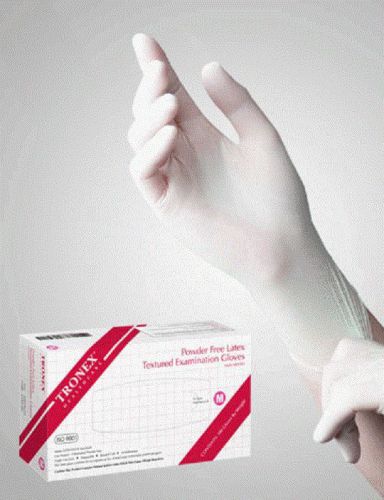 1,000 Latex Pwder-Free Fully Textured Exam Gloves L(Tronex Healthcare - 3110-30)