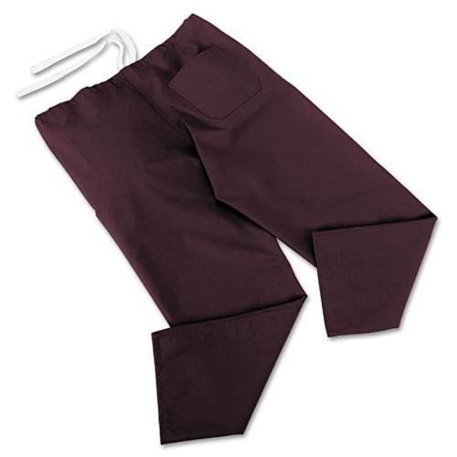 Medline Comfortease Scrub Pants - Small [s] - Unisex - 1 Each - Wine (900JWNSCM)