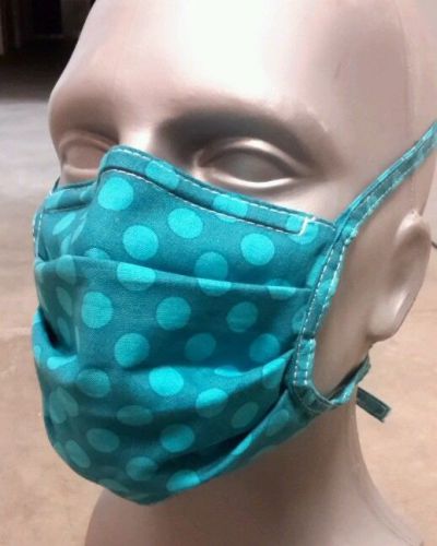 ON SALE Surgical mask dust washable reusable cotton medical polka dots