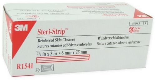 3M Steri-Strip 50 Adhesive Skin Closures 1/4 x 3 R1541