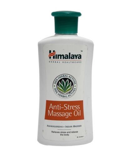 Himalaya Herbal Anti-Stress Massage Oil Ayurvedic for Stress and Fatigue 200 ml