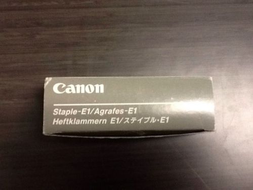 Canon Staple-E1 F23-5705-000 Staples 3 Cart in a Box *FREE PRIORITY SHIPPING