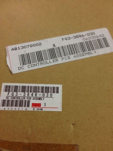 New In Box Genuine Canon FG3-3846-030 DC Controller PCB Assembly