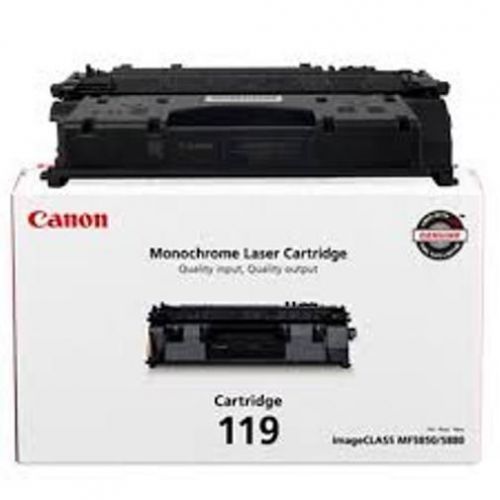NEW Canon 119 HY Toner Cartridge Black 3480B001AA Genuine