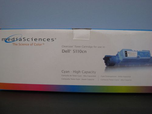 Media Sciences for use in: Dell 5110cn Cyan, High Capacity