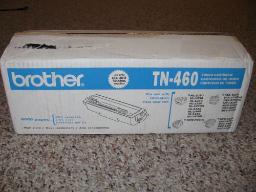 Genuine Brother TN-460 High Yield Toner Cartridge - New