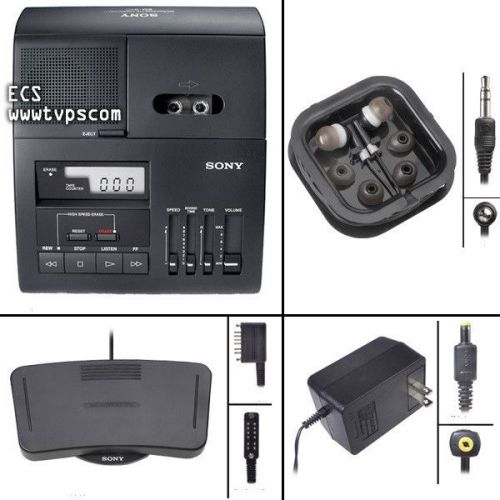 Sony bm-840t micro cassette desktop transcriber - factory refurbished bm840 for sale