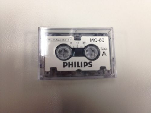 Philips MicroCassettte MC-60 (8 Quantity)