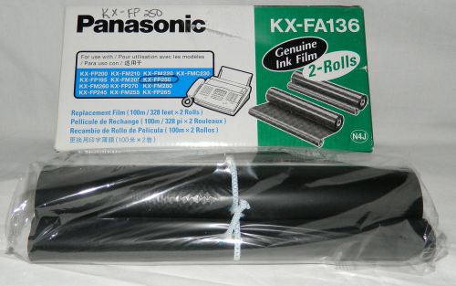 Genuine PANASONIC KX-FA136 Replacement Film - One Roll - New sealed