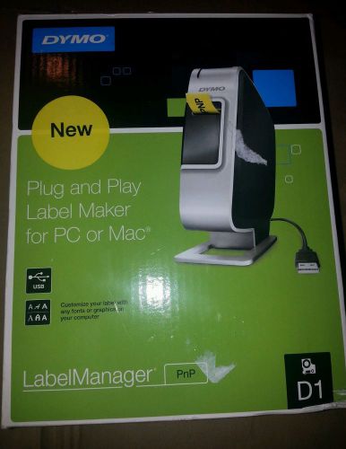 DYMO LabelManager Plug &#039;n&#039; Play Label Maker Grey