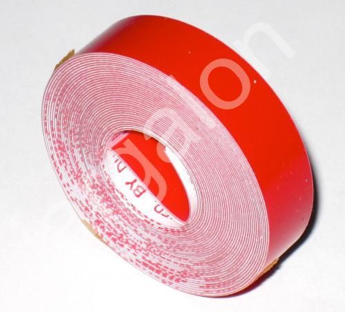 DURAMATIC Embossing Tape Glossy Red 1/2&#034; x 12 Ft NEW Label Labeling