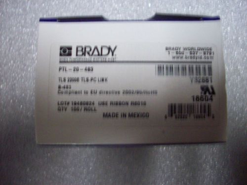 QTY OF 5!!!   Brady Label PTL 20-483  5 BOXES