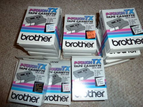 Brother International Tx2531 Brother Printer Tape Printer - White Blue {1 pack}}