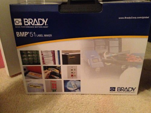 Brady BMP51 Label Maker