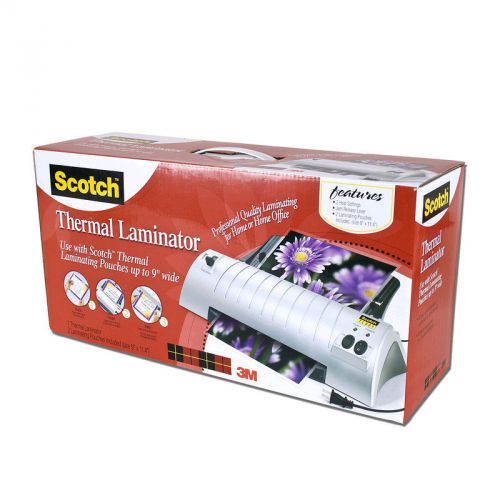 Bonus Pack MMM Thermal Laminating Machine TL901 PLUS 120 3 Mil Letter Pouches