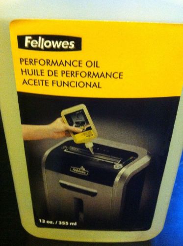 Fellowes Shredder Oil