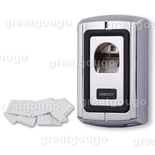 Biometric fingerprint door access control controller &amp;id/em reader 10pcs id card for sale