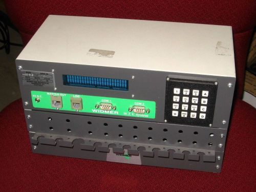 Widmer W.T.V System MCC-B3 Widmer Time Recorder Company