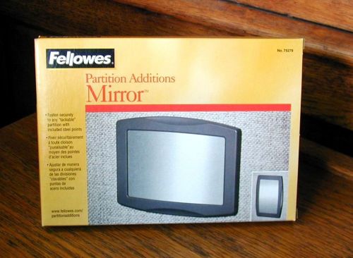 NEW FELLOWES PARTITION ADDITIONS CUBICLE PERSONAL MIRROR 75279