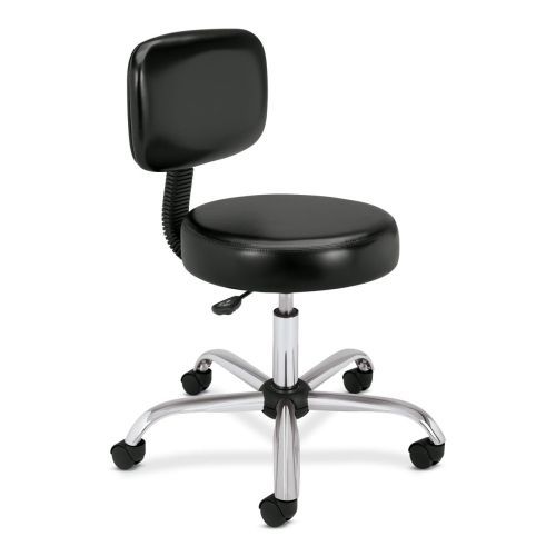 Hon medical exam stool - 24.3&#034; x 27.3&#034; x 36&#034; - black for sale