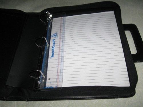 Executive Zippered ScanCard Planner / Briefcase