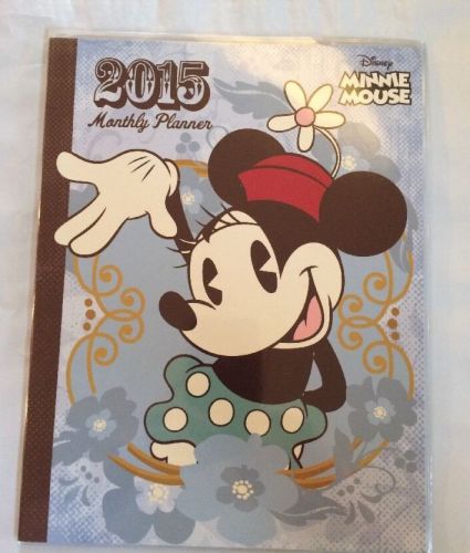 Monthly Planner Minnie Mouse 2015 Desk Calendar Disney 8&#034; x 10&#034; Appointments