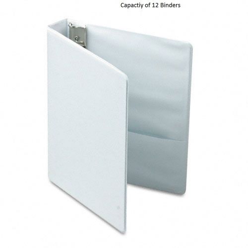 Box of 12 White Binders Brand Continental Binder &amp; Specialty Corps Capacity 3in