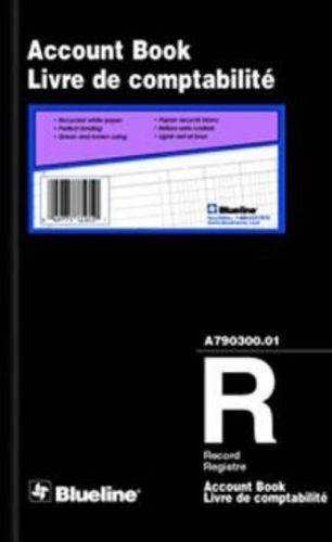 Rediform Account Book 300 Pages (12&#039;&#039;1/2 x 7&#039;&#039;7/8)