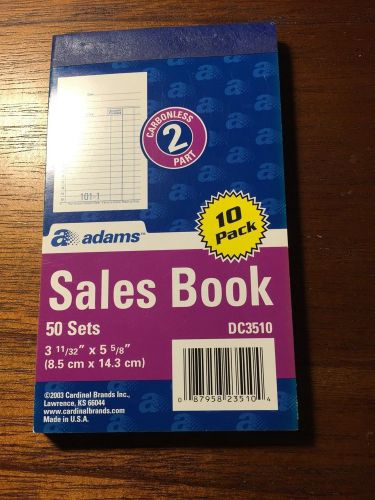 Adams General Purpose Sales Book - DC3510