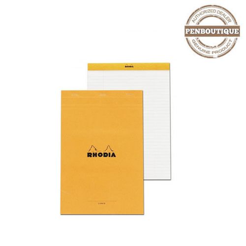 Rhodia Notepads RWM Orange 80S 6 X 8-1/4