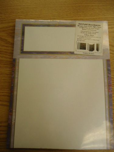Tri-Fold Brochures; Venetzia- Contains 100 sheets