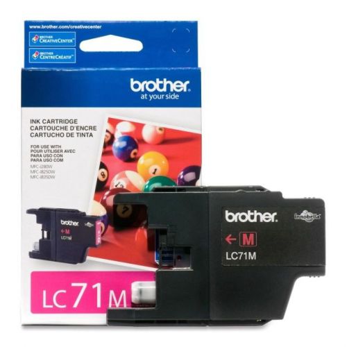 BROTHER INT L (SUPPLIES) LC71M  MAGENTA INK CARTRIDGE FOR
