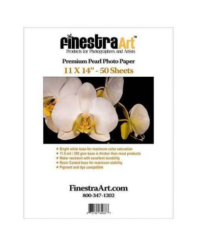 11x14 premium pearl photo paper 50 sheets for sale