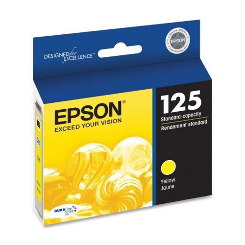 Epson - accessories t125420 yellow ink cartridge standard for sale