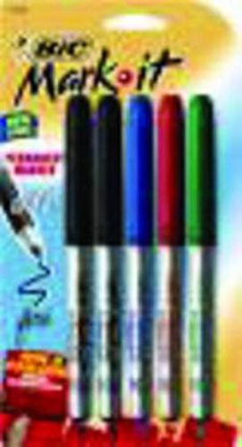 Bic markit permanent marker 5 pack for sale