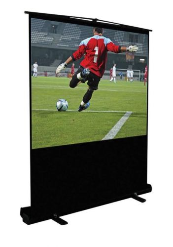 60&#034; 4:3 ratio matt white height adjustable portable projection screen  a175bd for sale