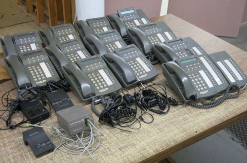 Lucent 12 phone system 6408d+ 6416d+m 6424d+m plus extras included no reserve for sale