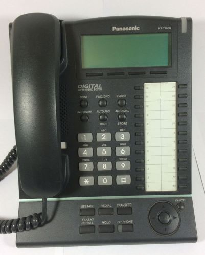 Panasonic KX-T7636 - B  phone - handset