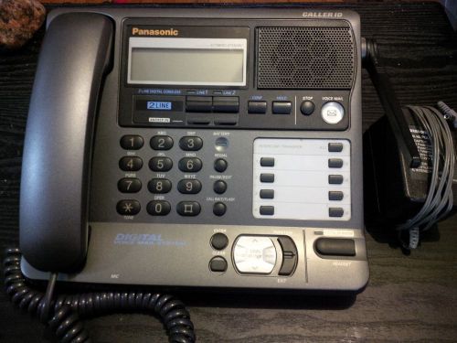 PANASONIC KX-TG2000B 2-Line 2.4GHz Digital Expandable Phone System