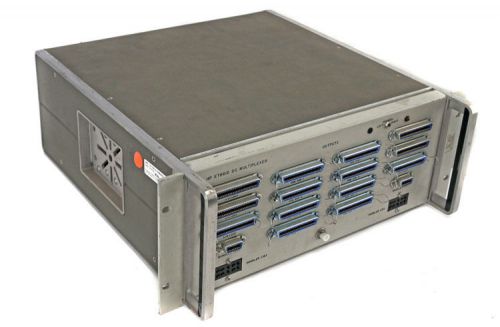 HP Agilent ET6612 2-CH NIM BIN I/O Handler Port Rackmount DC Multiplexer PARTS