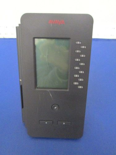 Avaya bm12 button module d01a-1009 black 700480643 + stand for sale