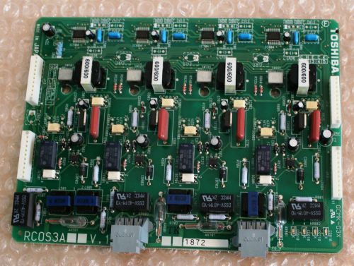 Toshiba RCOS3A V.1 4-Circuit Analog Loop Start CO Card
