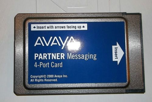 Avaya Partner Messaging 4-Port License Card Voicemail VM 51581 700262462